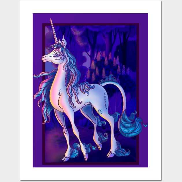 Into the Light and Unknown, The Last Unicorn Wall Art by WildThingsTreasures34